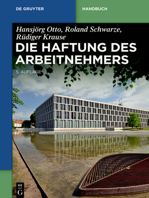 cover image of Die Haftung des Arbeitnehmers